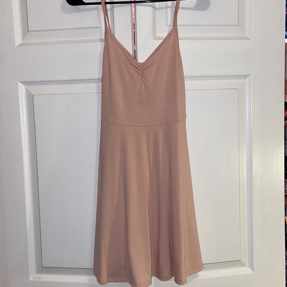 light pink tank dress!